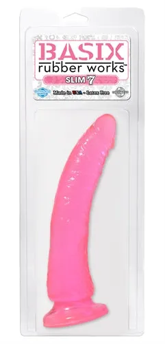 Dildos Pipedream Basix Rubber Works Slim Dildo