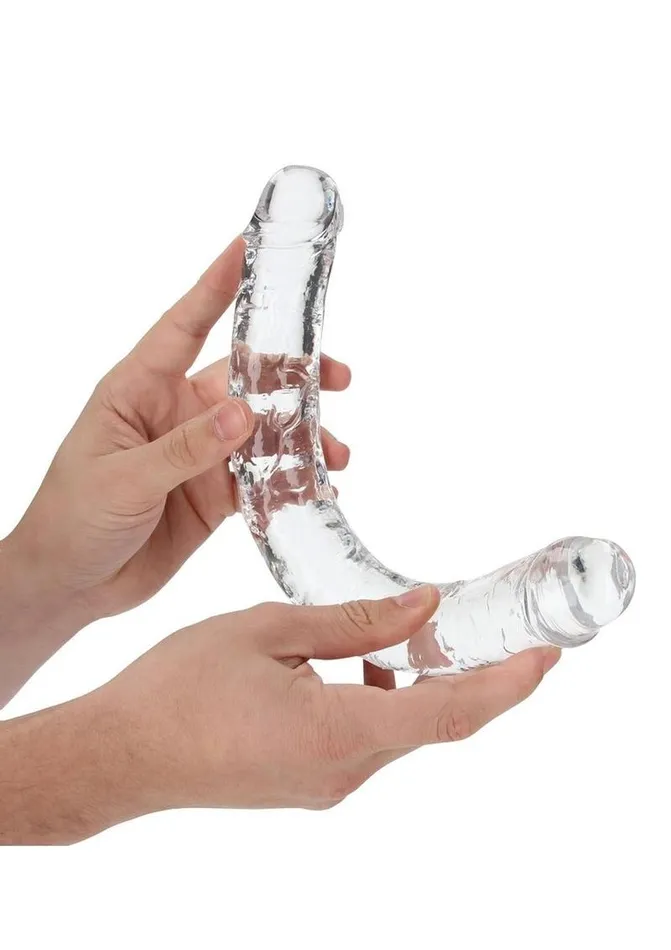 Dildos Real Rock Realrock Crystal Clear Double Dong