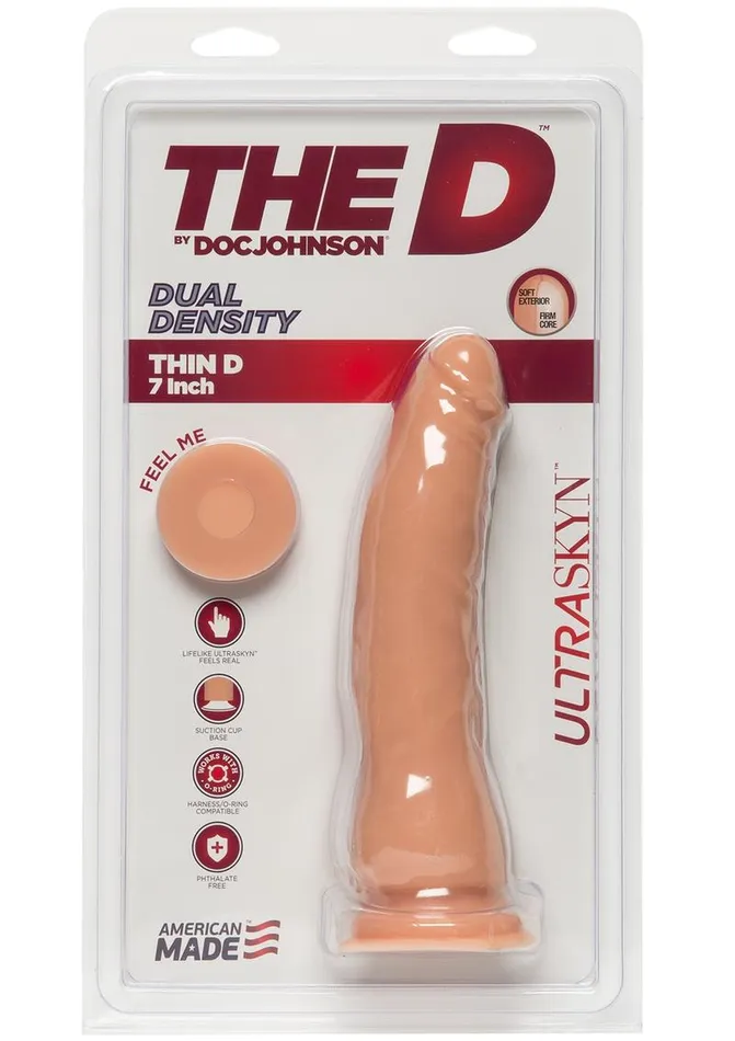 Dildos The D The D Thin D Ultraskyn Dildo