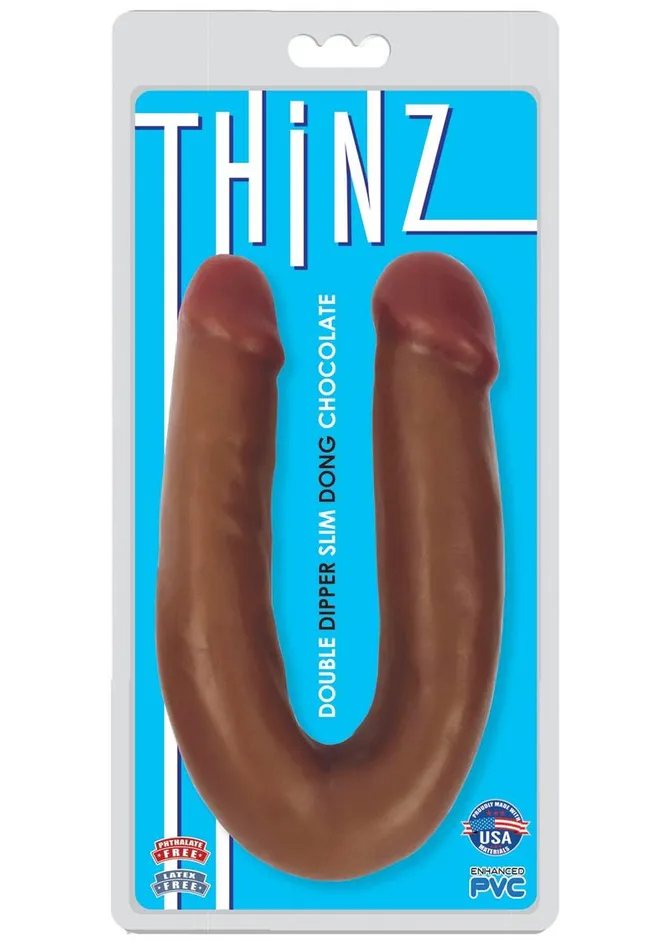 Dildos Thinz Double Dipper Slim Double Dong Thinz