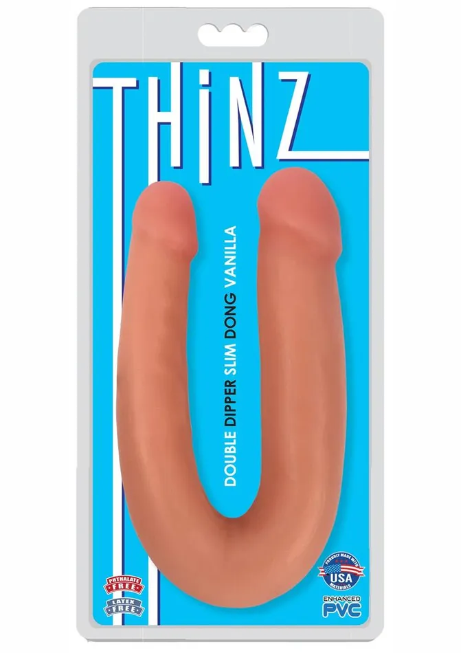 Dildos Thinz Double Dipper Slim Double Dong Thinz