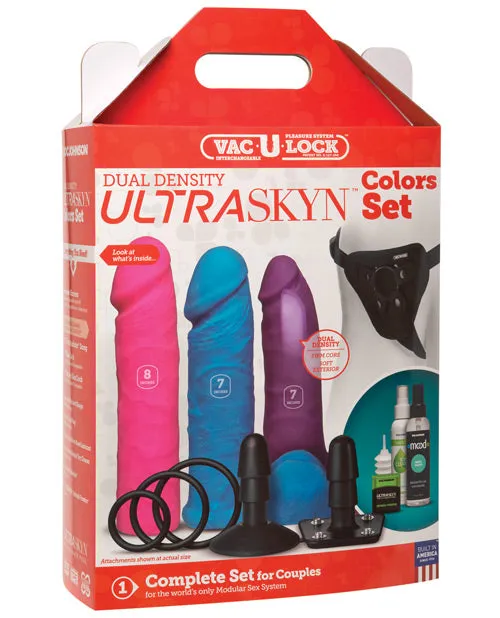 Dildos VacULock DualDensity ULTRASKYN Set Doc Johnson