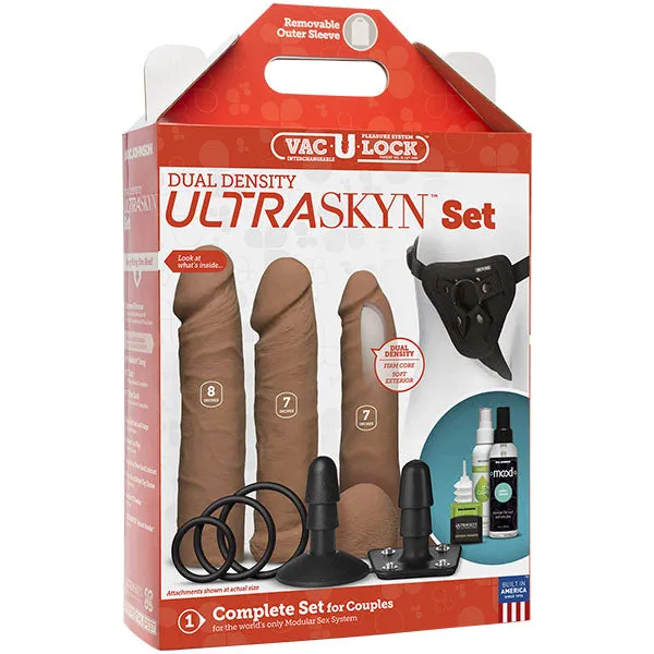 Dildos VacULock DualDensity ULTRASKYN Set Doc Johnson