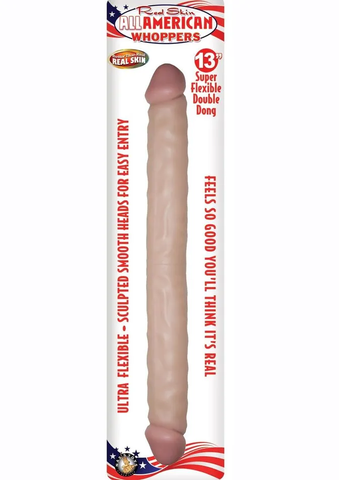 Dildos Whoppers Real Skin All American Whoppers Double Dildo Dildo