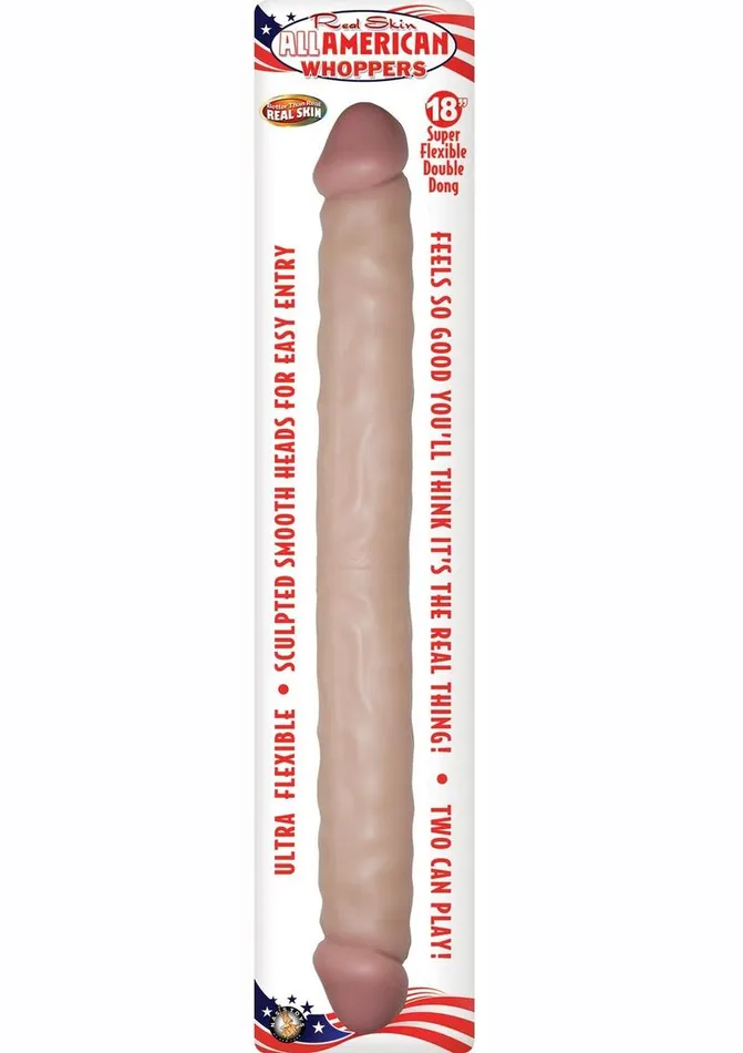 Dildos Whoppers Real Skin All American Whoppers Double Dildo Dildo