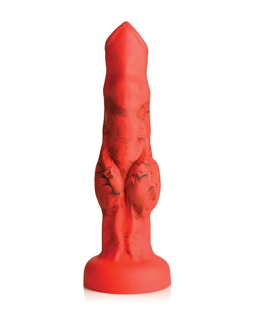 Dildos Xr LLC Creature Cocks Fire Hound Silicone Dildo Medium