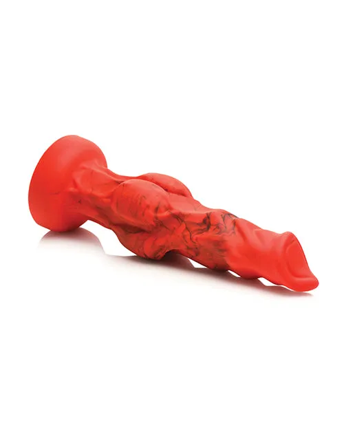 Dildos Xr LLC Creature Cocks Fire Hound Silicone Dildo Medium