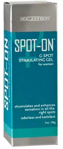 Doc Johnson Female Sex Toys Spot On GSpot Stimulating Gel for Women