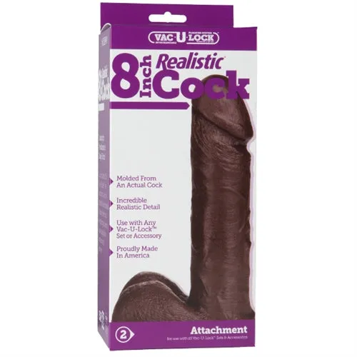 Doc Johnson VacULock Realistic Cock Dildos