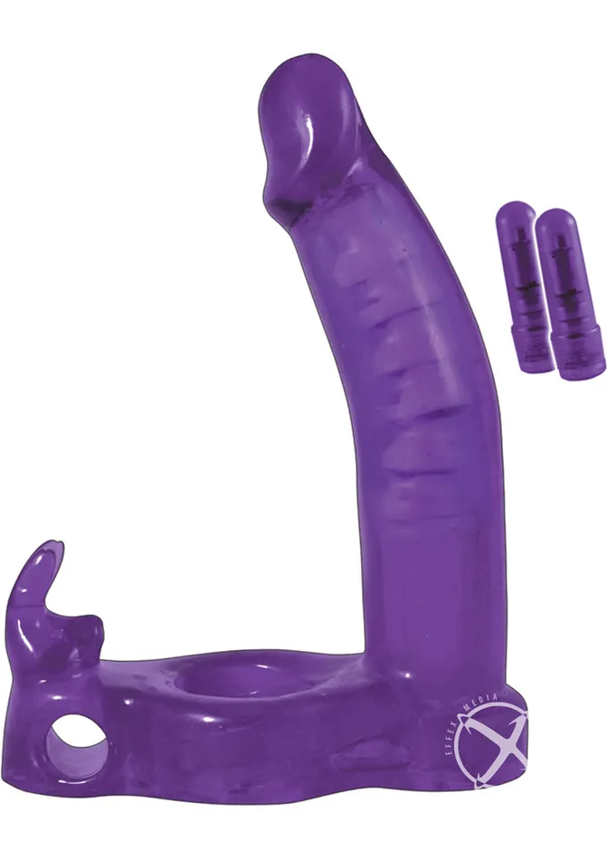 Double Penetrator Rabbit Vibrating Cock Ring Double Penetrator Couples