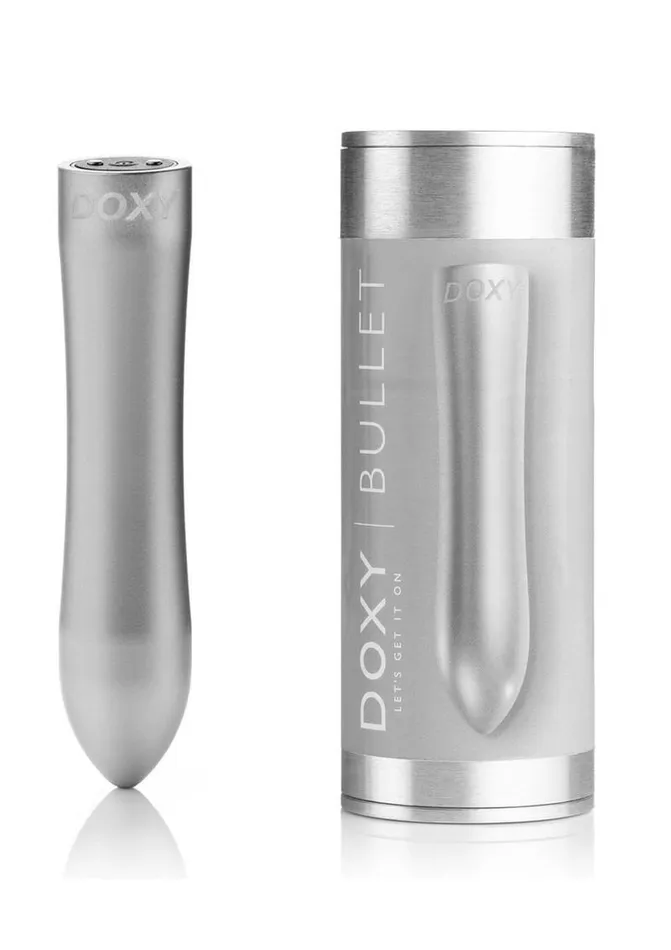 Doxy Bullet Rechargeable Aluminum Vibrator Doxy Female Sex Toys