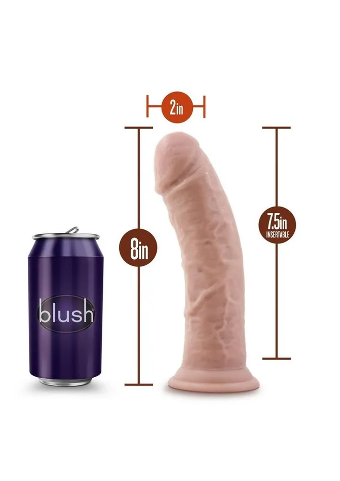 Dr Skin Plus Thick Posable Dildo with Suction Cup Dr Skin Female Sex Toys