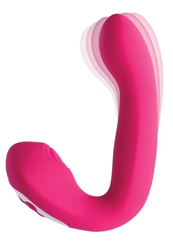 Evolved Female Sex Toys Buck Wild Rechargeable Silicone Dual Massager with Clitoral Stimulation