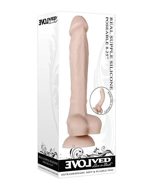 Evolved Novelties INC Evolved Real Supple Silicone Poseable 825 Dildo Dildos