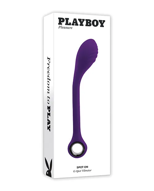 Evolved Novelties INC Female Sex Toys Playboy Pleasure Spot On Gspot Vibrator Acai