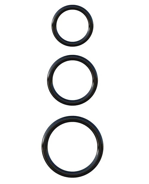 Fantasy CRingz Silicone 3Ring Stamina Set Pipedream Products Male Sex Toys