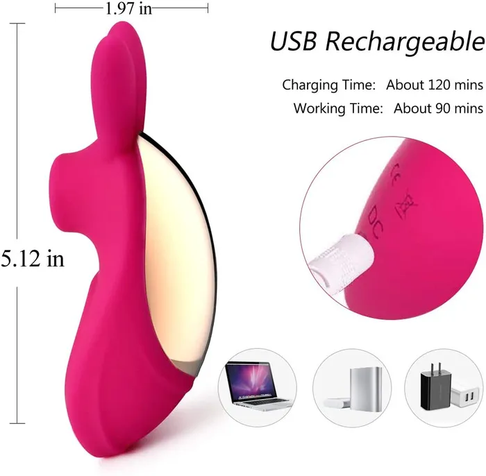 Female Sex Toys ADLTOYFUN TORNADO Pro Vibrating Sucker