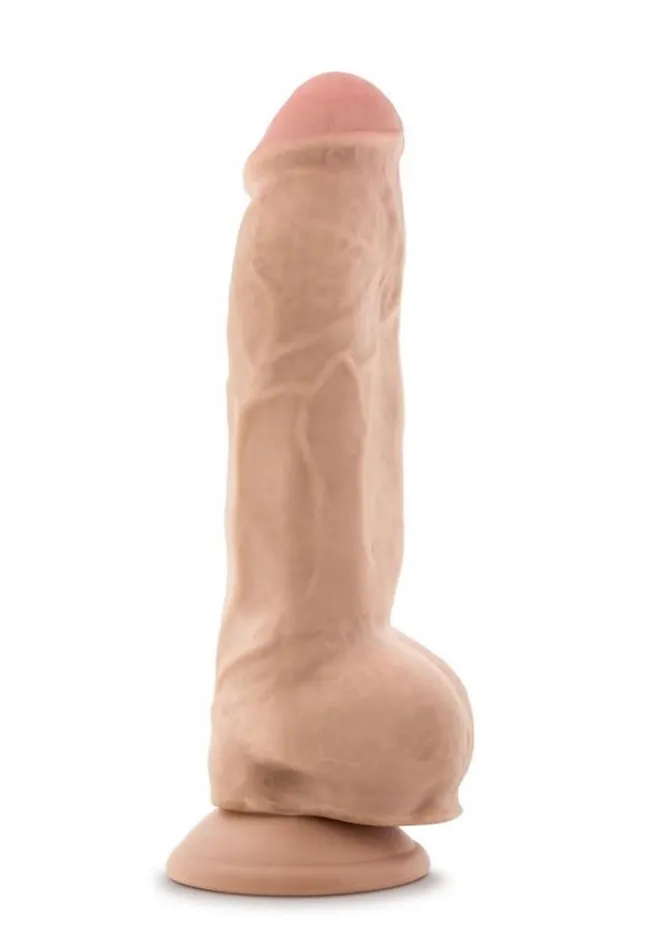 Female Sex Toys Au Naturel Au Naturel Big Boy Dildo with Balls