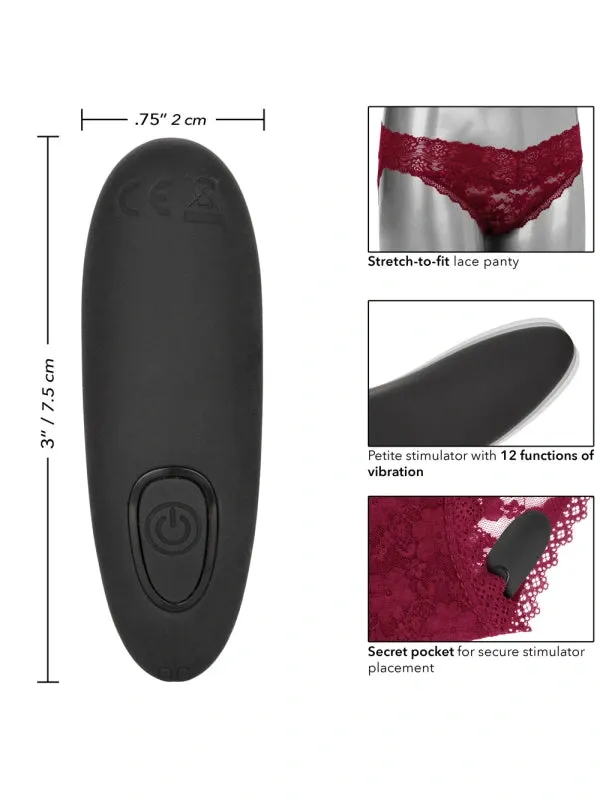 Female Sex Toys Camouflage Remote Control Lace Panty Set