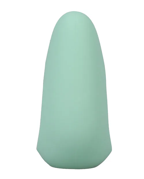 Female Sex Toys Doc Johnson Ritual Chi Rechargeable Silicone Clit Vibe Mint