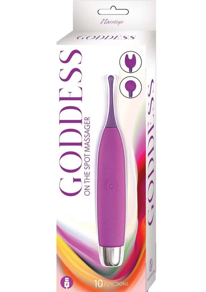 Female Sex Toys Goddess Goddess On The Spot Rechargeable Silicone Massager