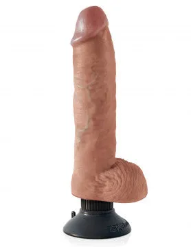 Female Sex Toys King Cock 10 Vibrating Cock With Balls Ta Nice and nasty Bz