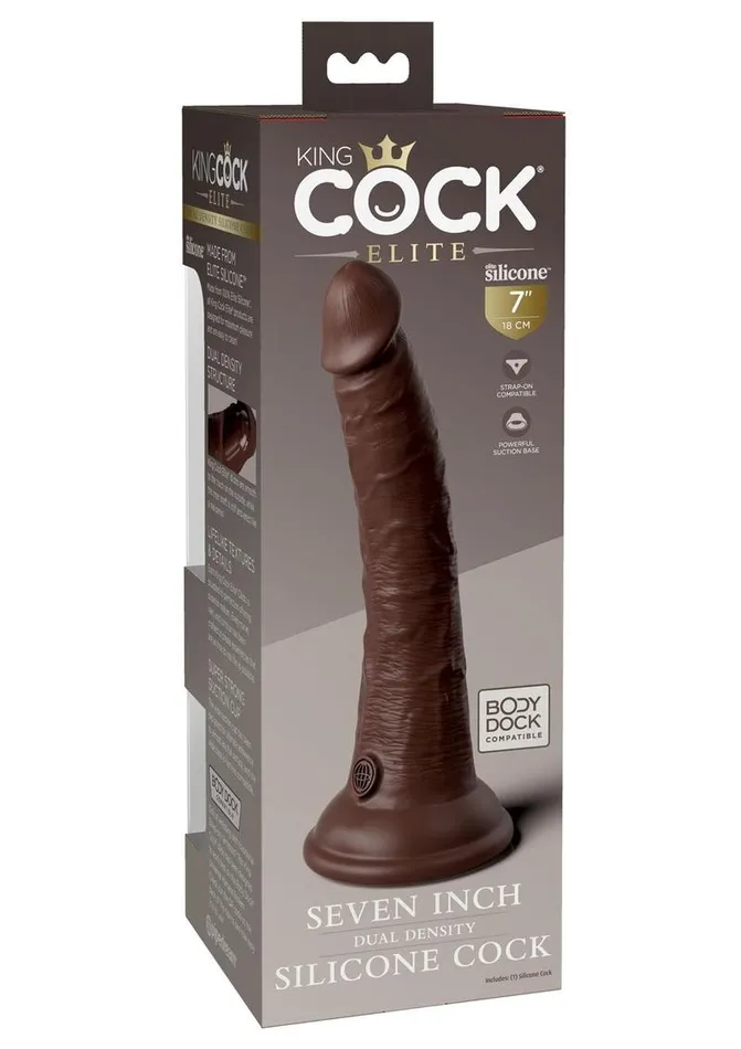 Female Sex Toys King Cock King Cock Elite Dual Density Silicone Dildo