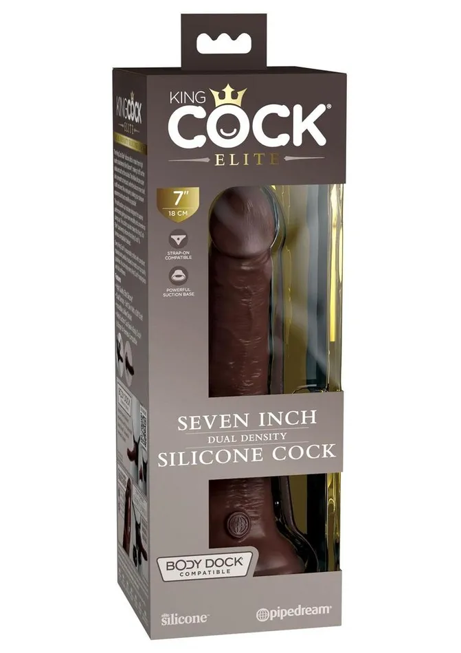 Female Sex Toys King Cock King Cock Elite Dual Density Silicone Dildo