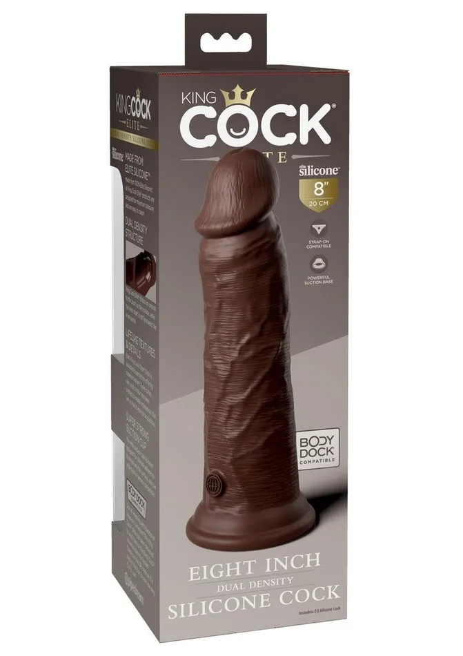 Female Sex Toys King Cock King Cock Elite Dual Density Silicone Dildo