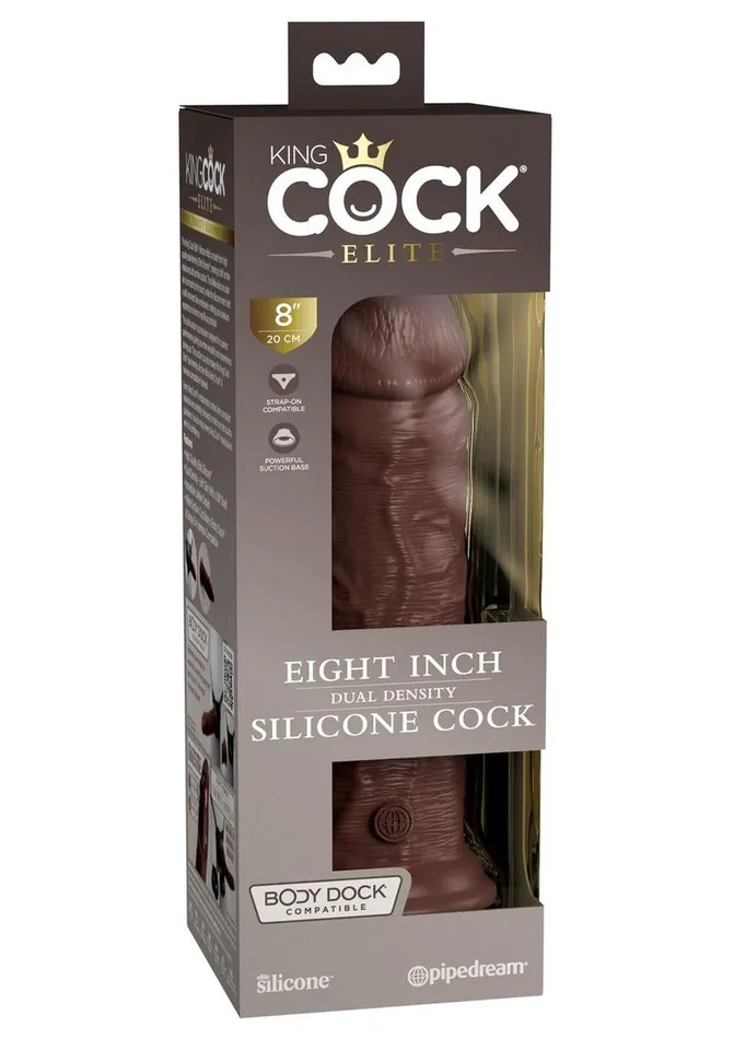 Female Sex Toys King Cock King Cock Elite Dual Density Silicone Dildo