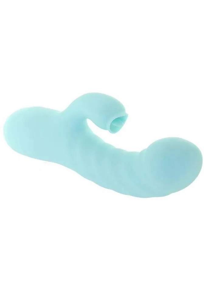 Female Sex Toys Luv Luv Heat Up Thruster Rechargeable Silicone Vibrator