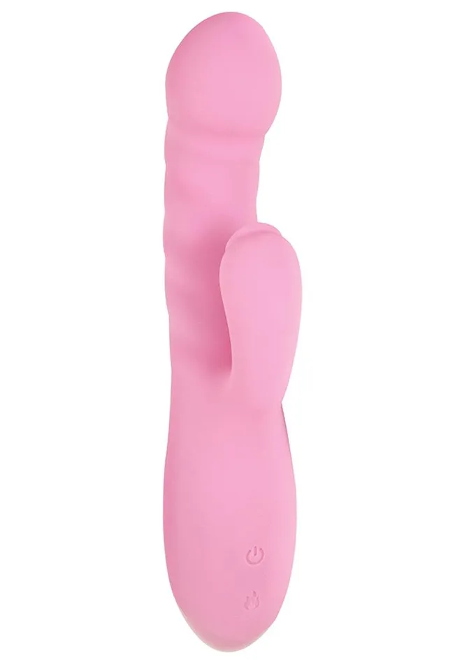 Female Sex Toys Luv Luv Heat Up Thruster Rechargeable Silicone Vibrator