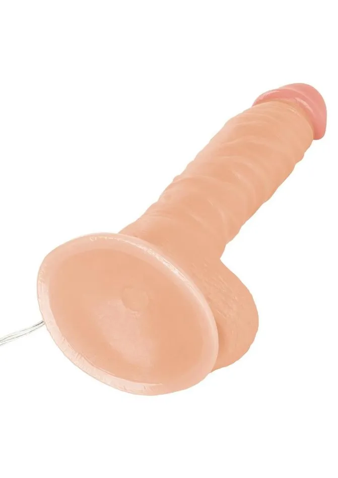 Female Sex Toys Mr Just Right Vibrating Dildo with Bullet Lifelike Dongs