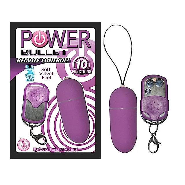 Female Sex Toys Nasstoys Power Bullet Remote Control