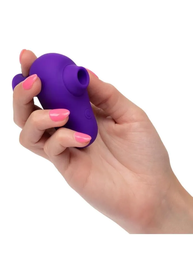 Female Sex Toys Neon Vibes Neon Vibes The Kissing Vibe Rechargeable Silicone Clitoral Stimulator