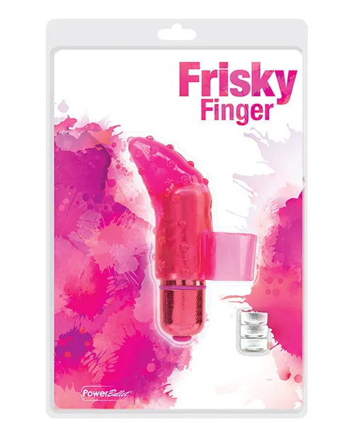 Female Sex Toys PowerBullet Frisky Finger Unisex Stimulator PowerBullet