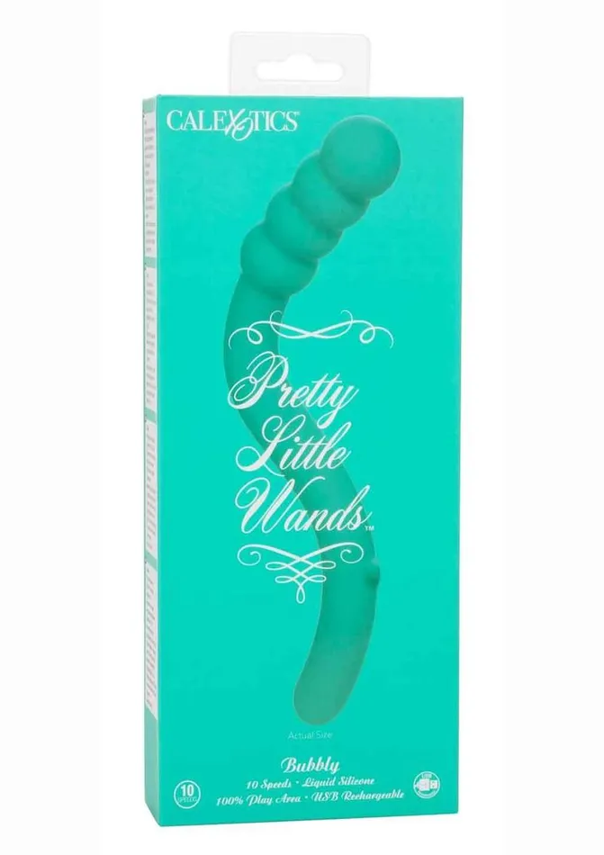 Female Sex Toys Pretty Little Wands Pretty Little Wands Bubbly Rechargeable Silicone Vibrator