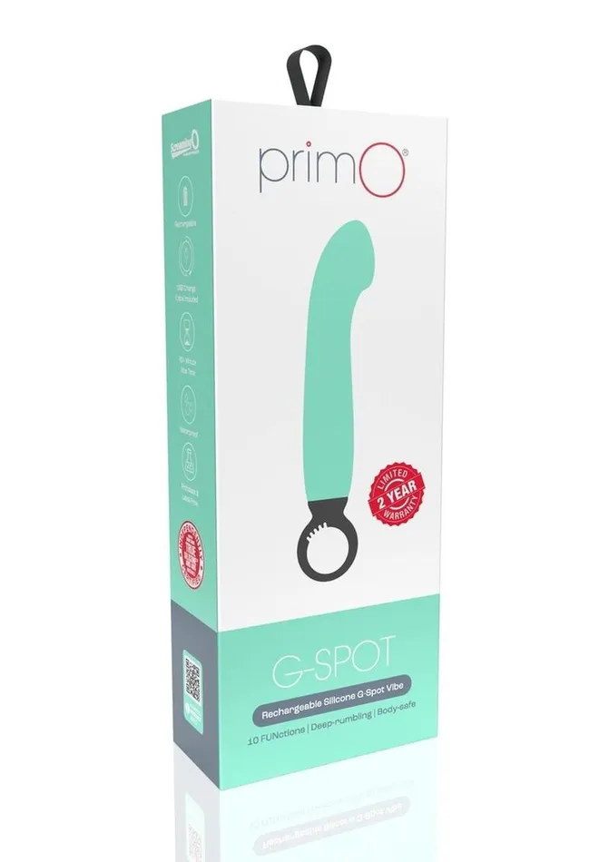 Female Sex Toys PrimO Primo GSpot Rechargeable Silicone Vibrator