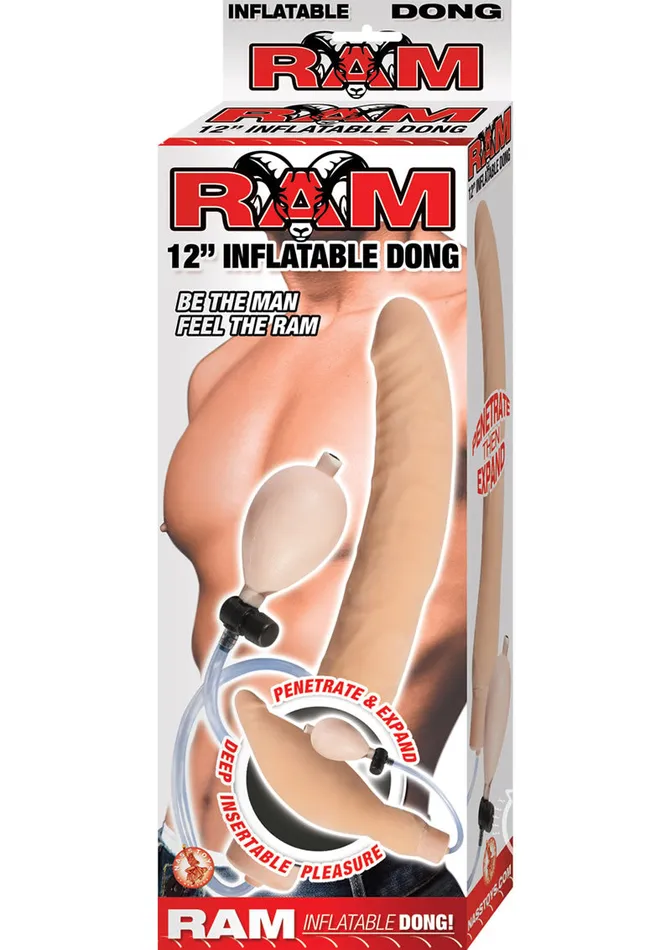 Female Sex Toys Ram Ram Inflatable Latex Dildo