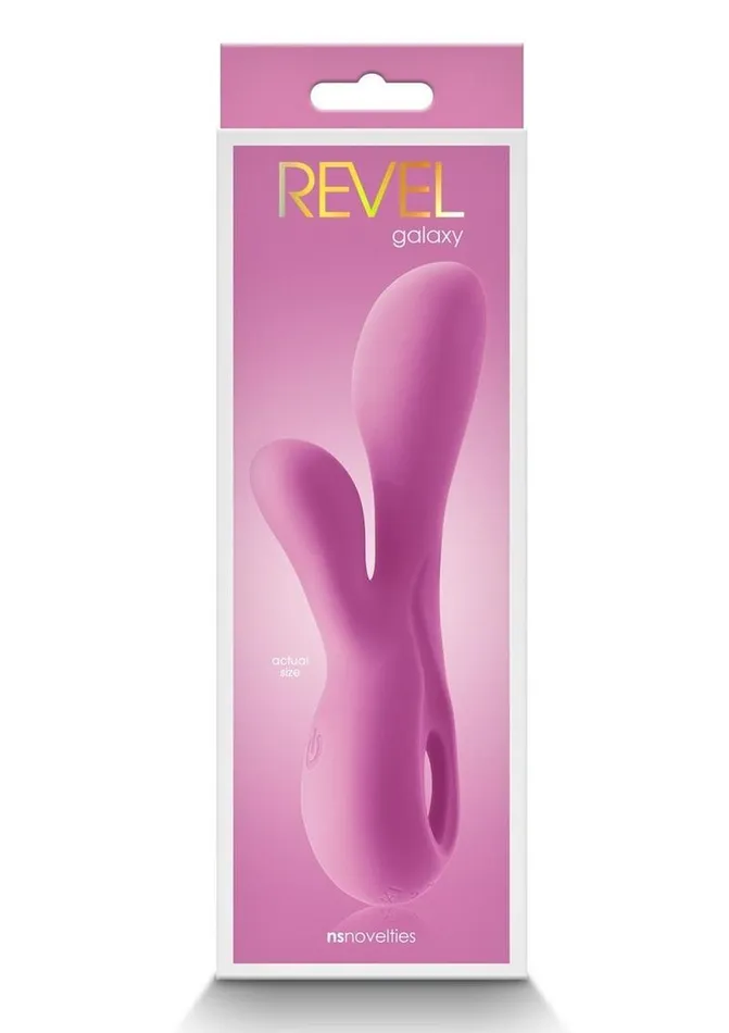 Female Sex Toys Revel Revel Galaxy Rechargeable Silicone Rabbit Vibrator