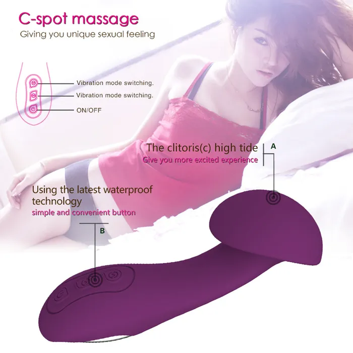 Female Sex Toys Sorlove Soft Silicone Wand Massager 10 Vibrations Sensitive Part Stimulation