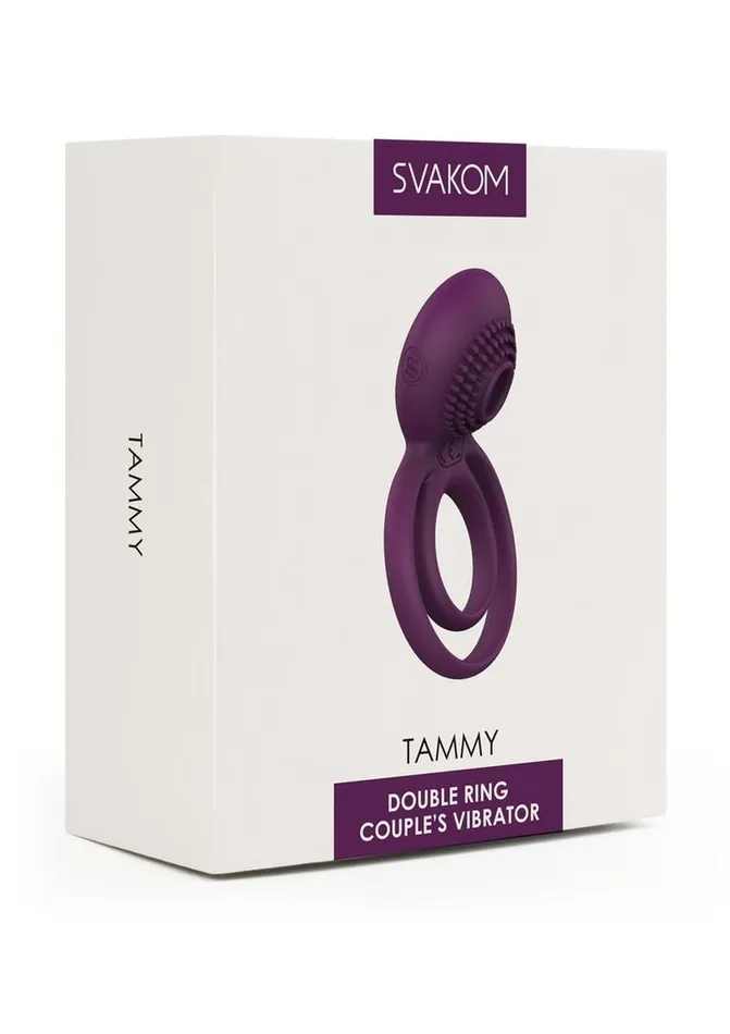 Female Sex Toys Svakom Svakom Tammy Silicone Rechargeable Clitoral Stimulator Couples Ring