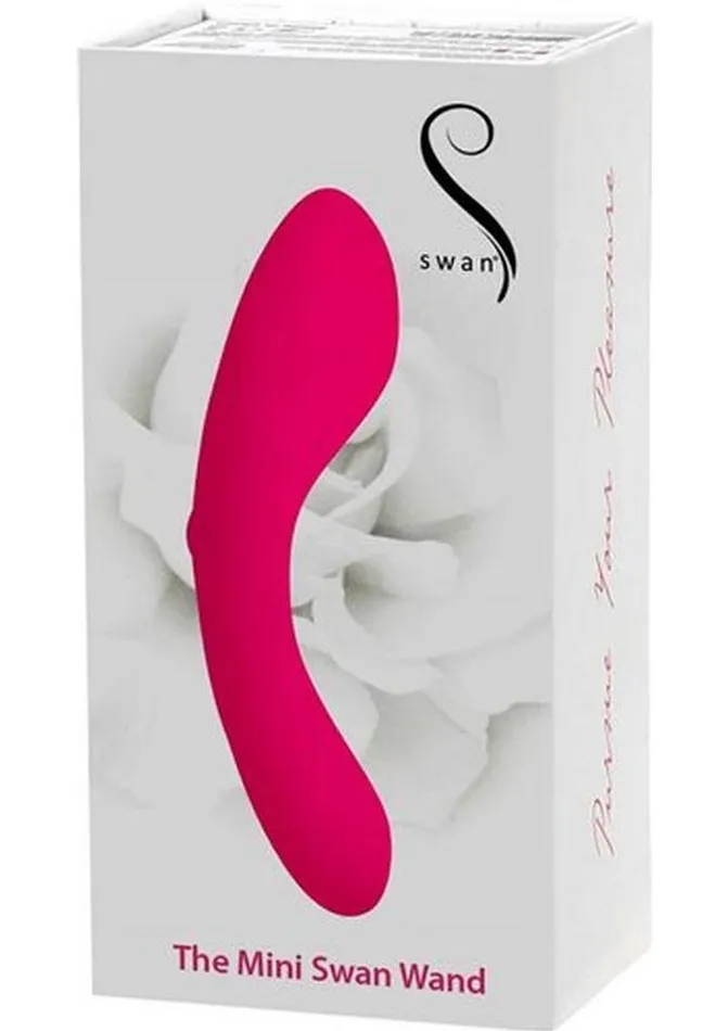 Female Sex Toys Swan Swan Mini Swan Wand Rechargeable Silicone Massager