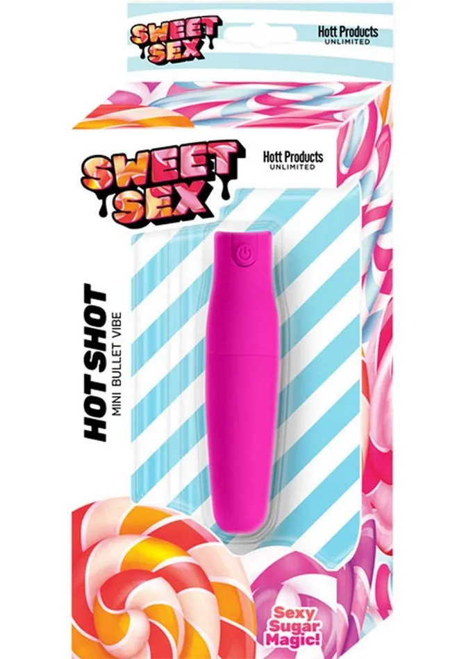 Female Sex Toys Sweet Sex Sweet Sex Hot Shot Rechargeable Silicone Power Bullet