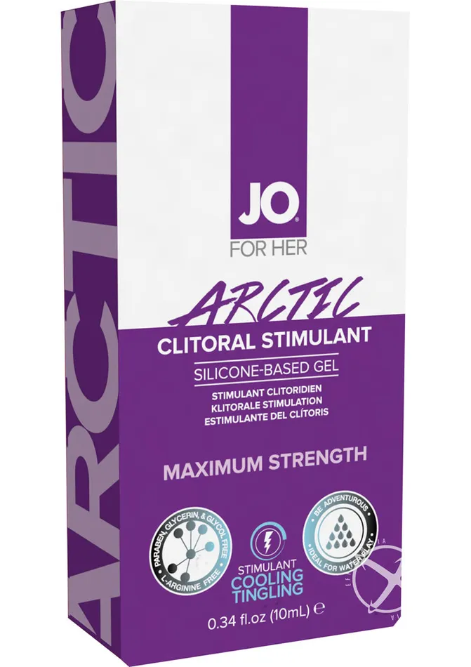 Female Sex Toys System JO JO Artic Silicone Clitoral Stimulant Gel