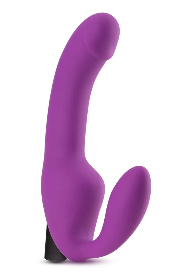 Female Sex Toys Temptasia Temptasia Cyrus Strapless Silicone Vibrating Dildo with Rechargeable Bullet