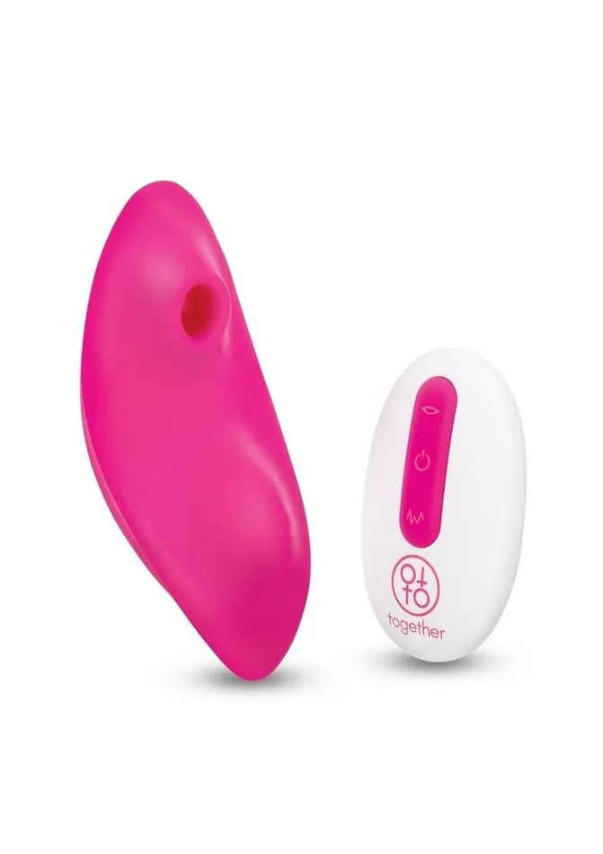 Female Sex Toys Together Toys Suck N Go Rechargeable Silicone Clitoral Stimulator with Remote Together Toys