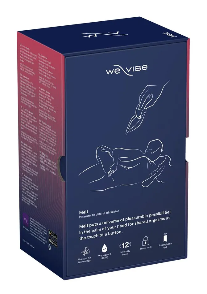 Female Sex Toys WeVibe Melt Pleasure Air Rechargeable Silicone Clitoral Stimulator WeVibe