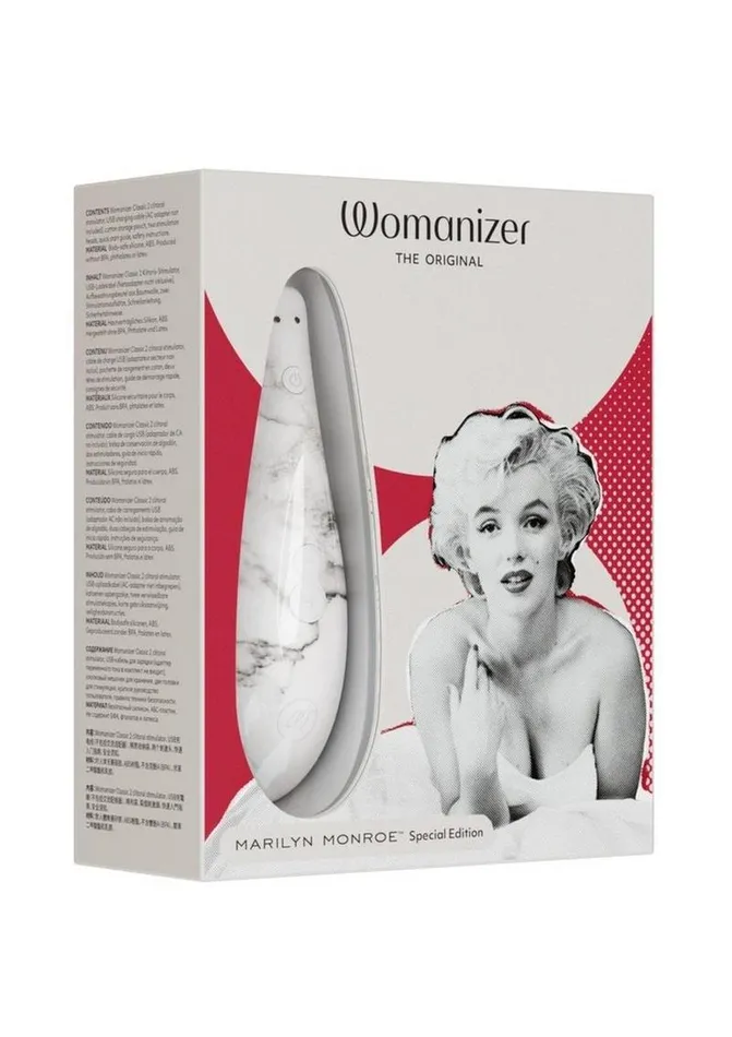 Female Sex Toys Womanizer Womanizer Marilyn Monroe Special Edition Rechargeable Clitoral Stimulator