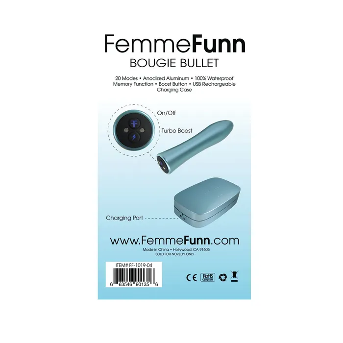 Femme Funn Female Sex Toys Femme Funn Bougie Bullet Assorted Colors